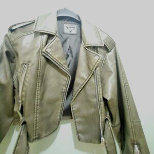 Vegan Leather Jacket